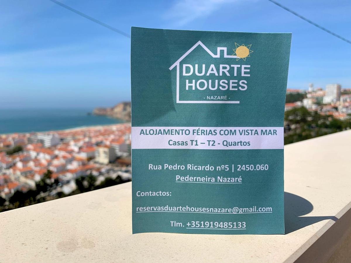 Duarte Houses T2 - Com Vista Mar Nazare Exterior photo